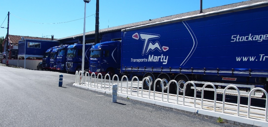 Transports MARTY - transports et stockage à Lacrouzette, proche Castres (Tarn)