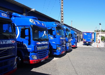 Transports MARTY, site de Lacrouzette (Proche Castres), Tarn.